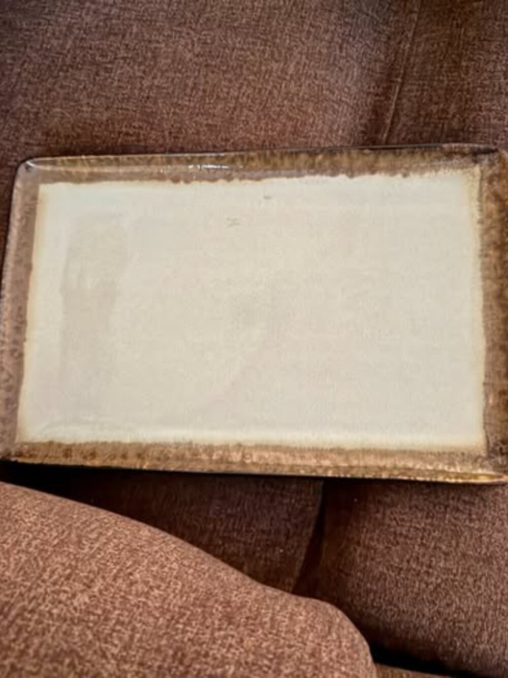 Mikasa Ceramic Plate Dining Appetizer Charcuterie Serving Platter Rectangle Dish